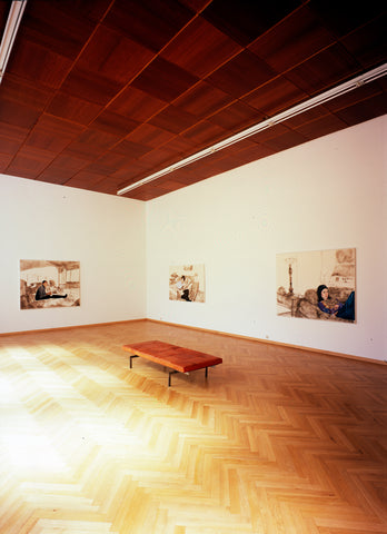 Allison Cortson, Collecting Dust, Installation view, 2006, Galerie Michael Janssen, Cologne