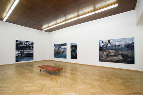 Christof Mascher, The Ghost Yard, Installation view, 2007, Galerie Michael Janssen, Cologne