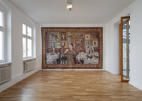 Margret Eicher, The Neo Baroque Furor Show, Installation view, 2021, Galerie Michael Janssen Berlin