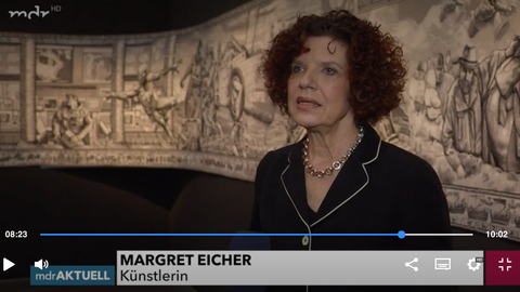 Margret Eicher on German TV