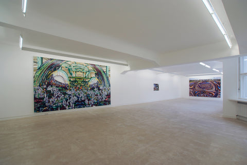 Jin Meyerson, Progress Is No Longer A Guarantee, Installation view, 2007, Galerie Michael Janssen Berlin