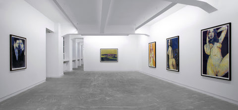 Enoc Perez, Tender, Installation view, 2001, Galerie Michael Janssen Berlin