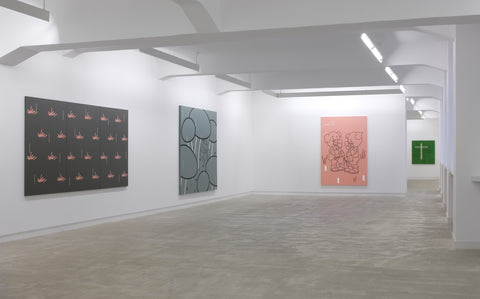 Gerard Hemsworth, Now Then, Installation view, 2009, Galerie Michael Janssen, Berlin