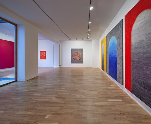 Gulnur Mukazhanova, Un-Conscious, Installation views, 2021, Galerie Michael Janssen, Berlin