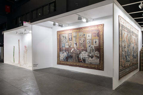 Margret Eicher, Stijn Ank, Art Antwerp, Installation view, 2021, Michael Janssen Gallery