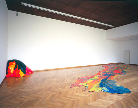 Lynda Benglis, installation view, 1997, Galerie Michael Janssen Köln