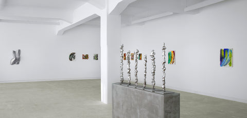 Lynda Benglis, Wax‘in Wane, Installation view, 2010, Galerie Michael Janssen, Berlin