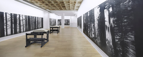 Titarubi, Burning Boundaries, Installation view, 2013, Galerie Michael Janssen Berlin