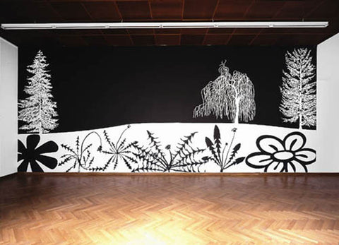 Paul Morrison, Installation view, 1999, Galerie Michael Janssen, Cologne