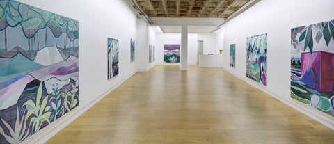 Anders Kjellesvik – Über Ende und Anfang, Installation View, 2015, Michael Janssen Berlin