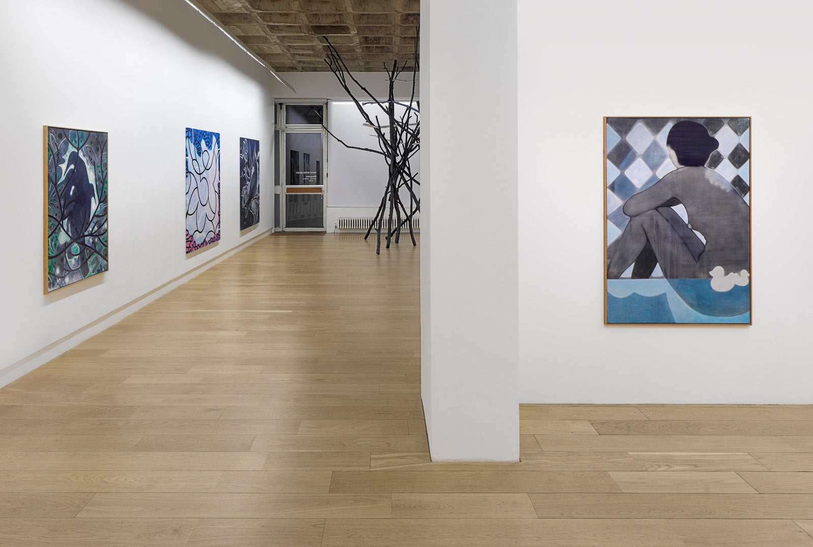 Anders Kjellesvik, Breaking Rules Together, Installation view, 2020, Galerie Michael Janssen Berlin