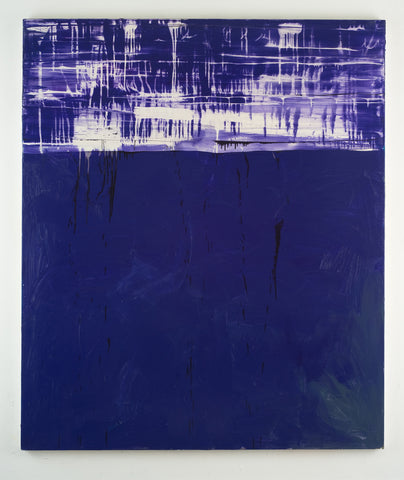 Shaan Syed, Untitled (Collapsed Monochrome Purple), 2013