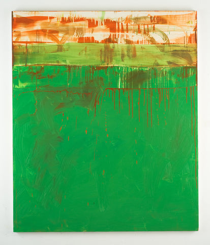 Shaan Syed, Untitled (Collapsed Monochrome Green), 2013